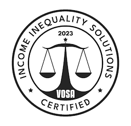 VOSA INCOME INEQUALITY SOLUTIONS CERTIFIED