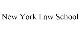 NEW YORK LAW SCHOOL