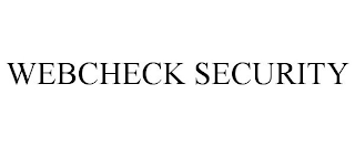 WEBCHECK SECURITY