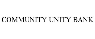 COMMUNITY UNITY BANK