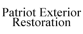 PATRIOT EXTERIOR RESTORATION