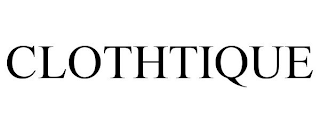 CLOTHTIQUE