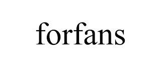 FORFANS