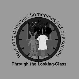 HOW LONG IS FOREVER? SOMETIMES JUST ONE SECOND THROUGH THE LOOKING-GLASS