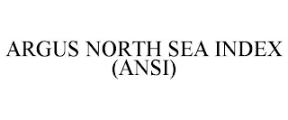 ARGUS NORTH SEA INDEX (ANSI)