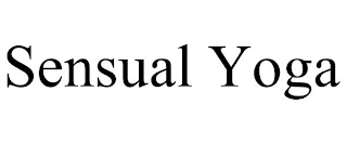 SENSUAL YOGA