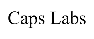 CAPS LABS