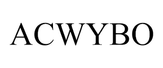 ACWYBO