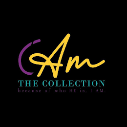 I AM THE COLLECTION BECAUSE OF WHO HE IS, I AM