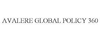 AVALERE GLOBAL POLICY 360