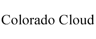 COLORADO CLOUD