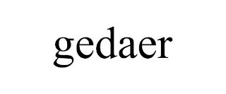 GEDAER