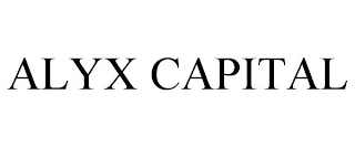 ALYX CAPITAL