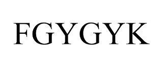 FGYGYK