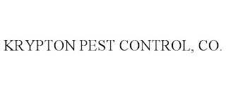 KRYPTON PEST CONTROL, CO.