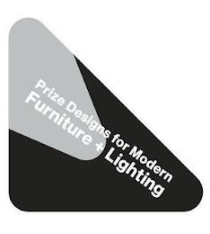 PRIZE DESIGNS FOR MODERN FURNITURE + LIGHTING