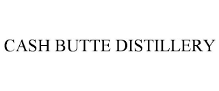 CASH BUTTE DISTILLERY