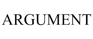 ARGUMENT