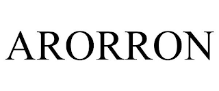 ARORRON