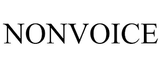 NONVOICE