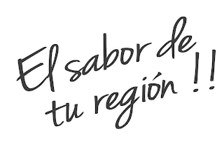 EL SABOR DE TU REGION !!