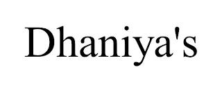 DHANIYA'S