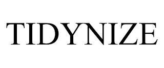 TIDYNIZE