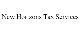 NEW HORIZONS TAX SERVICES