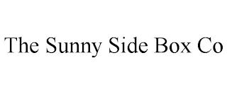 THE SUNNY SIDE BOX CO