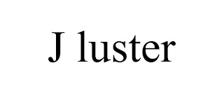 J LUSTER