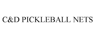 C&D PICKLEBALL NETS