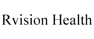 RVISION HEALTH