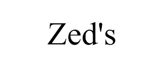 ZED'S