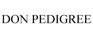 DON PEDIGREE