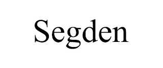 SEGDEN