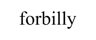 FORBILLY