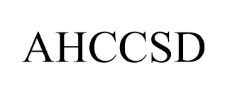 AHCCSD