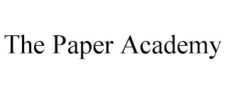 THE PAPER ACADEMY