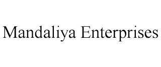 MANDALIYA ENTERPRISES