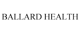 BALLARD HEALTH