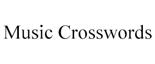 MUSIC CROSSWORDS