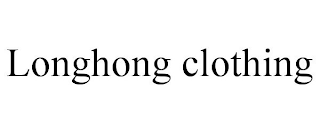 LONGHONG CLOTHING