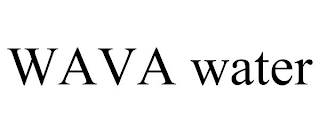 WAVA WATER