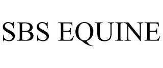 SBS EQUINE