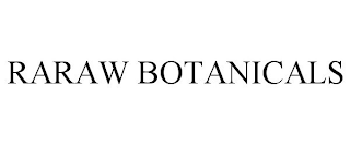 RARAW BOTANICALS