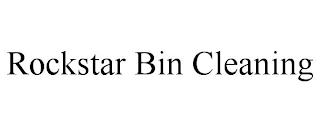 ROCKSTAR BIN CLEANING