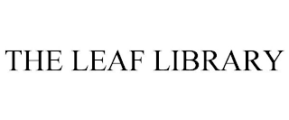 THE LEAF LIBRARY