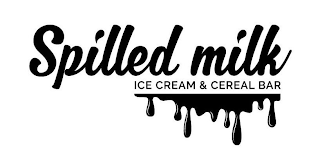 SPILLED MILK ICE CREAM & CEREAL BAR