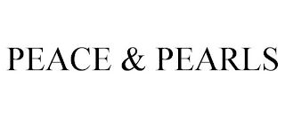 PEACE & PEARLS