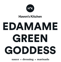 H'K HAVEN'S KITCHEN EDAMAME GREEN GODDESS SAUCE · DRESSING · MARINADE